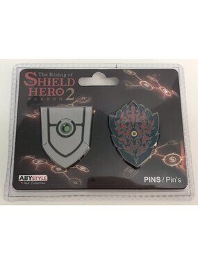 Abystyle The Rising Of The Shield Hero Season 2 Pins NEW